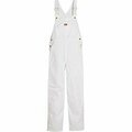 Dickies 30W x 32L White Painter Bib Overalls 8953WH